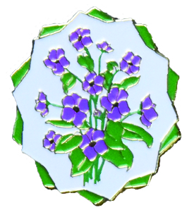 Flower Bouquet Pin